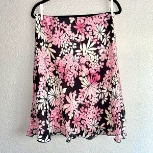 Byer California Pink Floral Lined Skirt – Women’s Size M